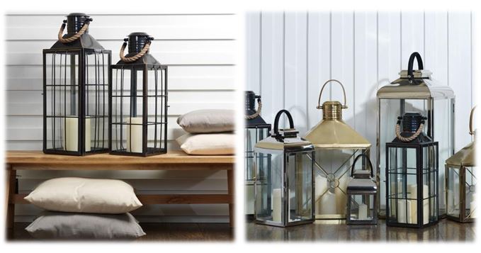 Large Nautical Lantern €220.00,