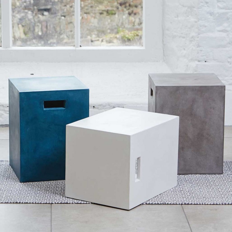 Concrete Accent Stools. Available in a range of colours. €69 - save €29!