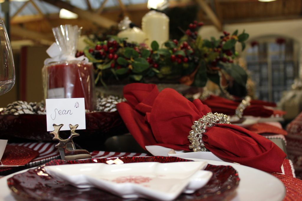 Christmas Table setting idea