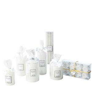 Bliss White Candles, from €8.95
