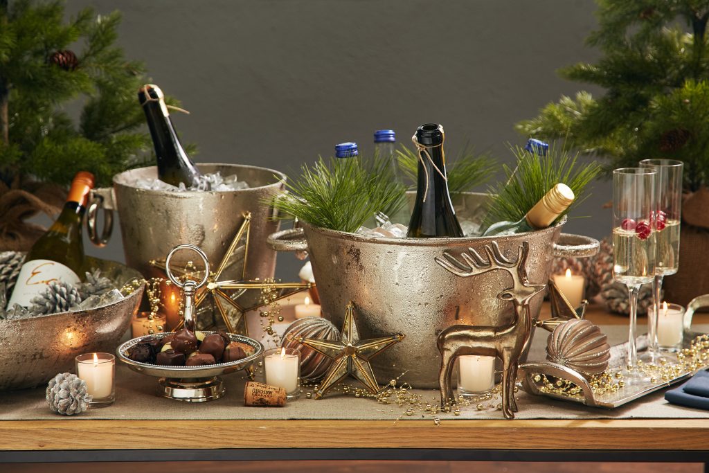 Christmas Drinks Table