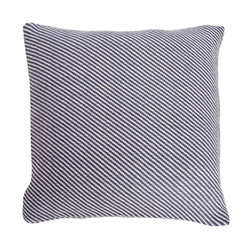 Bias Twill Cushion in Indigo, €39.95