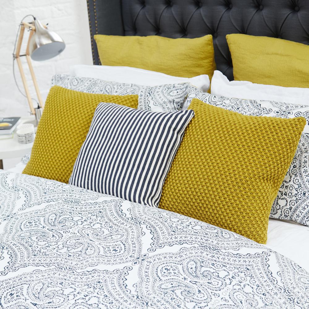 Phoebe Navy Bed Linen Collection, From €24.95