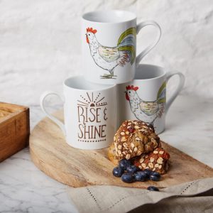 Rise & Shine mugs set of 4, €23.80