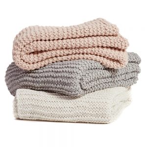 Hand Knit Throw Collection, from €69.95