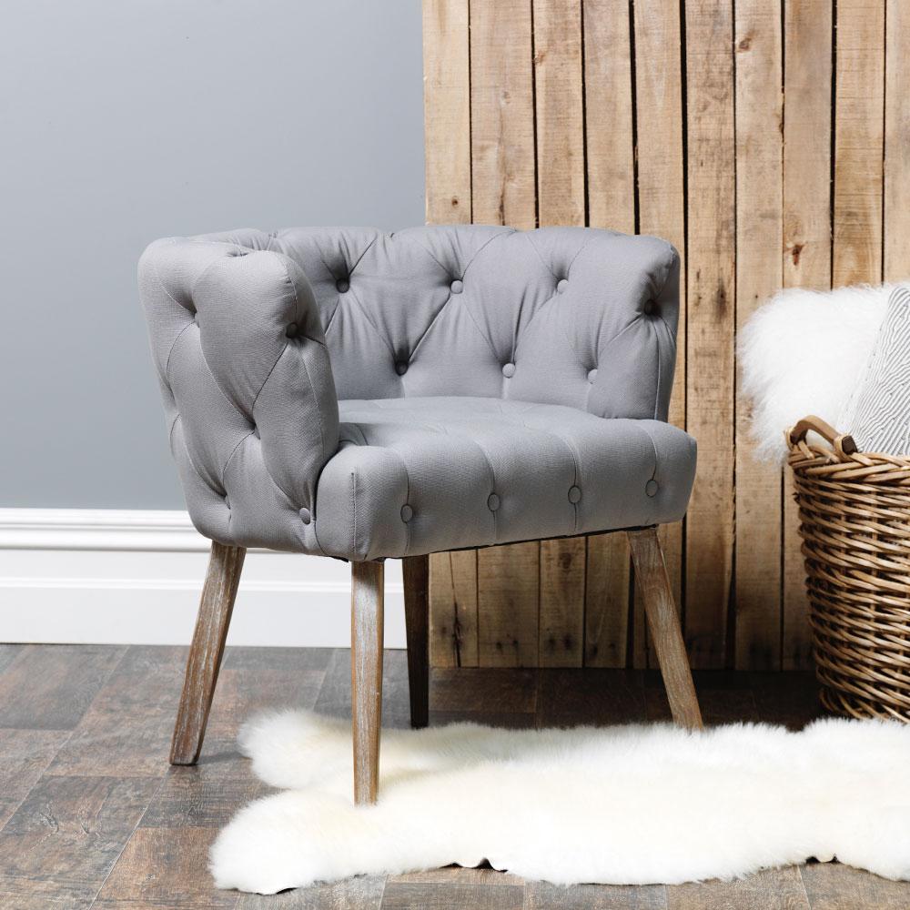 Grey Renard Accent Chair, €298