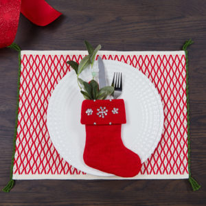 Sequin Knit Stocking