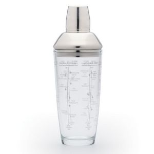 World Cocktail Day Glass Cocktail Shaker