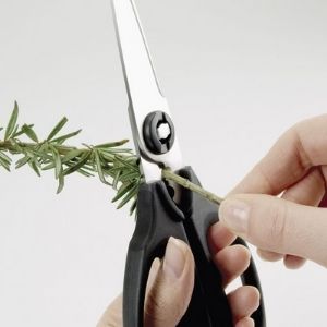 A kitchen scissors, this is a great addition to any kitchen to have alongside some good knives