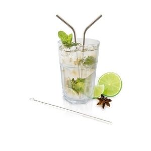 Stainless steel, reusable straws
