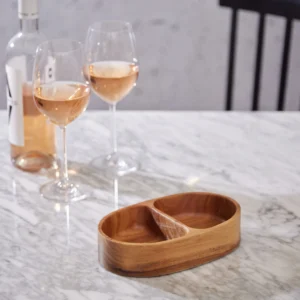 Acacia, Chip And Dip Server, serveware