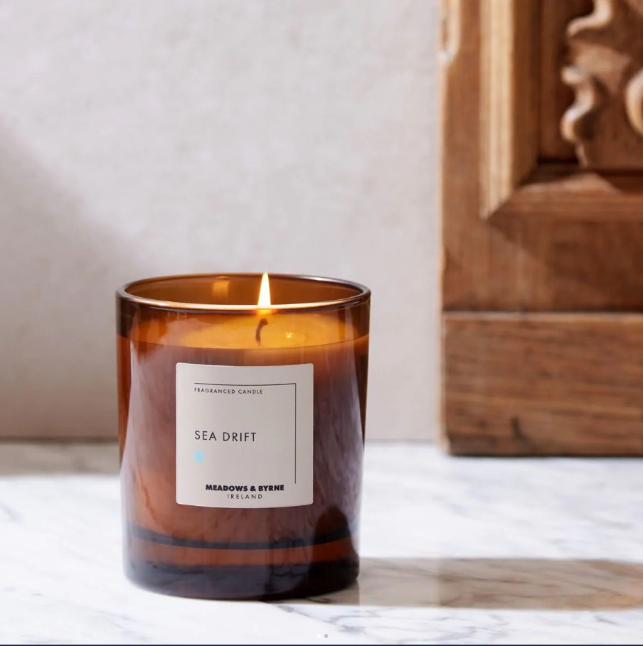 Sea Drift Luxury Candle by Meadows & Byrne.