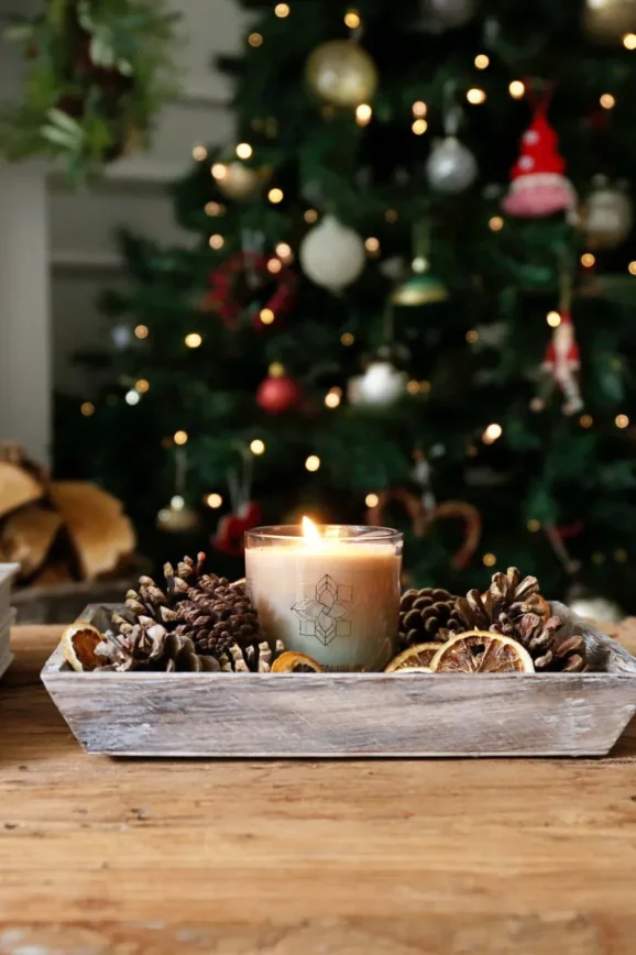 Scented Christmas Candles
