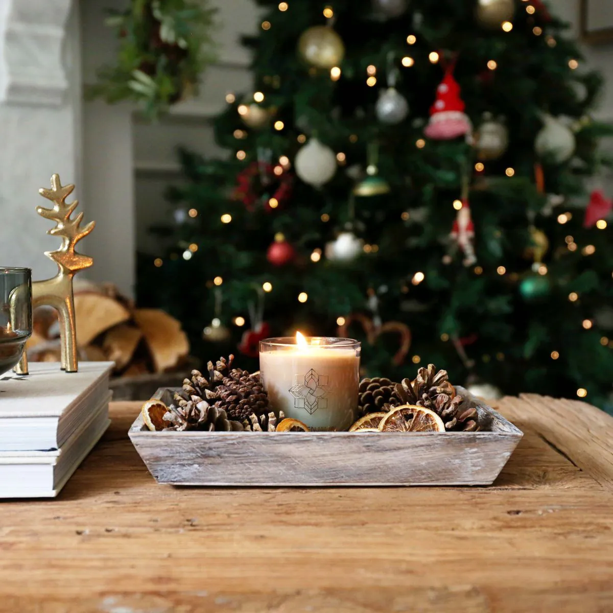 Scented Christmas Candles