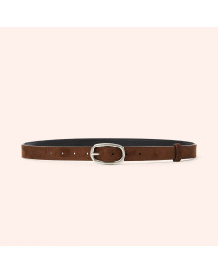 Leah Silver Tone Belt