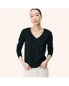 Avril V-Neck Top