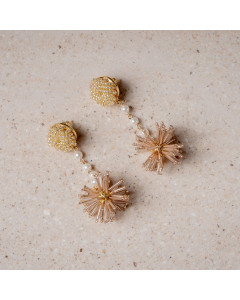 Flower Drop Earrings