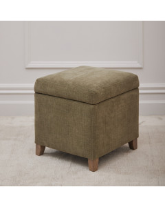 Cooper Storage Ottoman - Green