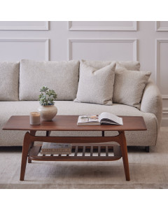 Rollo Walnut Coffee Table