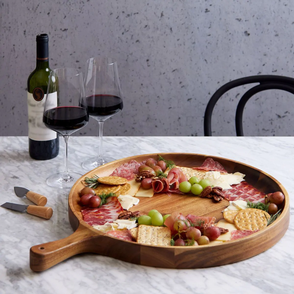 Cheese Platter Large Round Platter Board Round Serving Tray Large