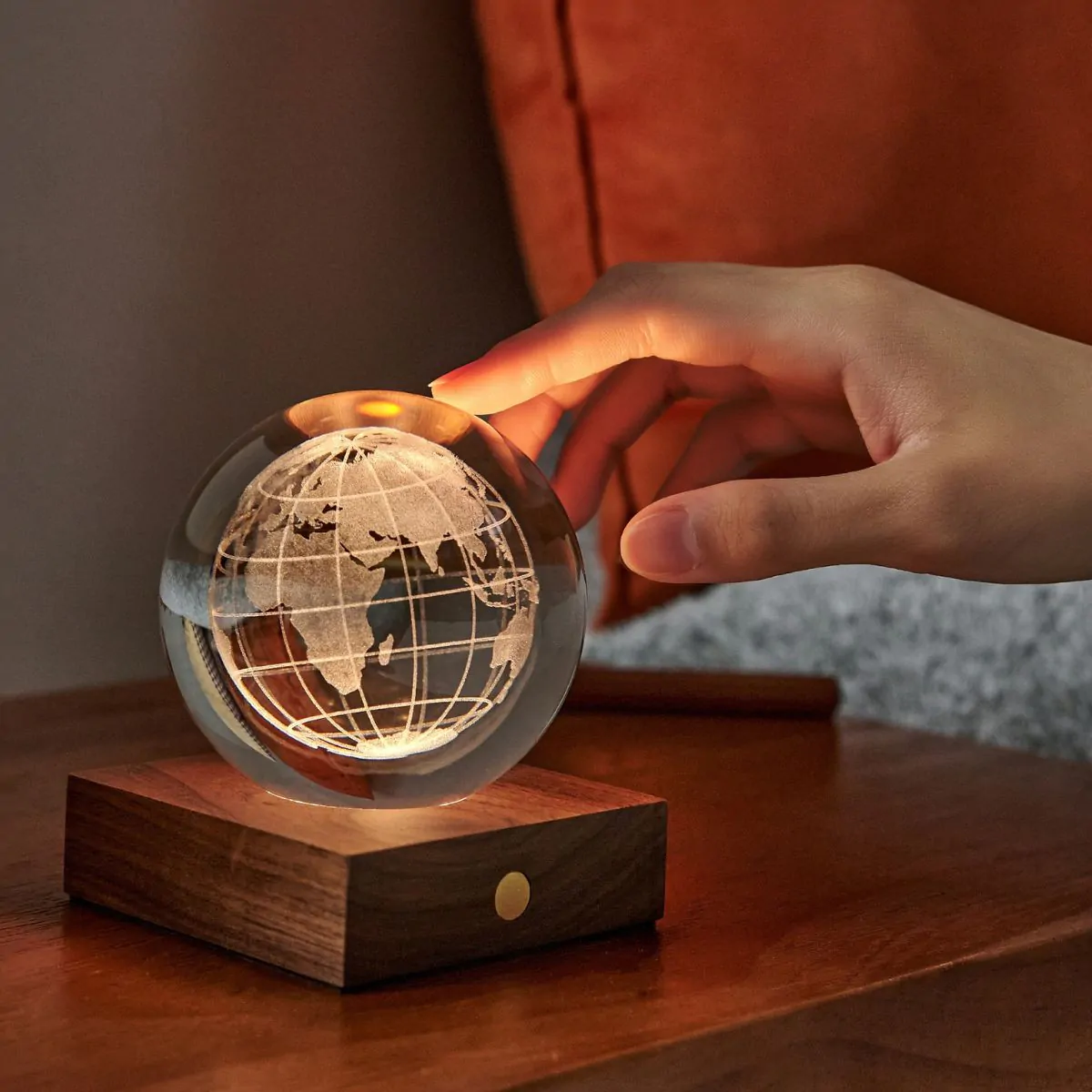 ノクターンとSomAbito Glass Globe Mashroom 3D Glass Globe Mashroom(ルミエールランタン互換) | SomAbito