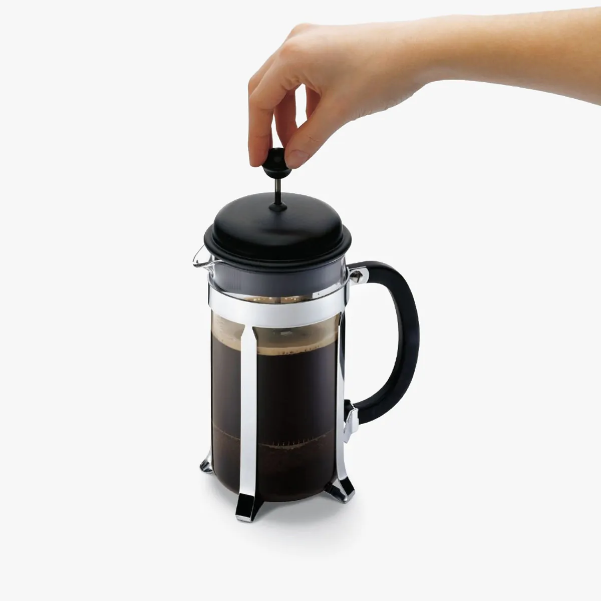 Bodum 8 Cup Caffettiera - Black | Meadows & Bryne