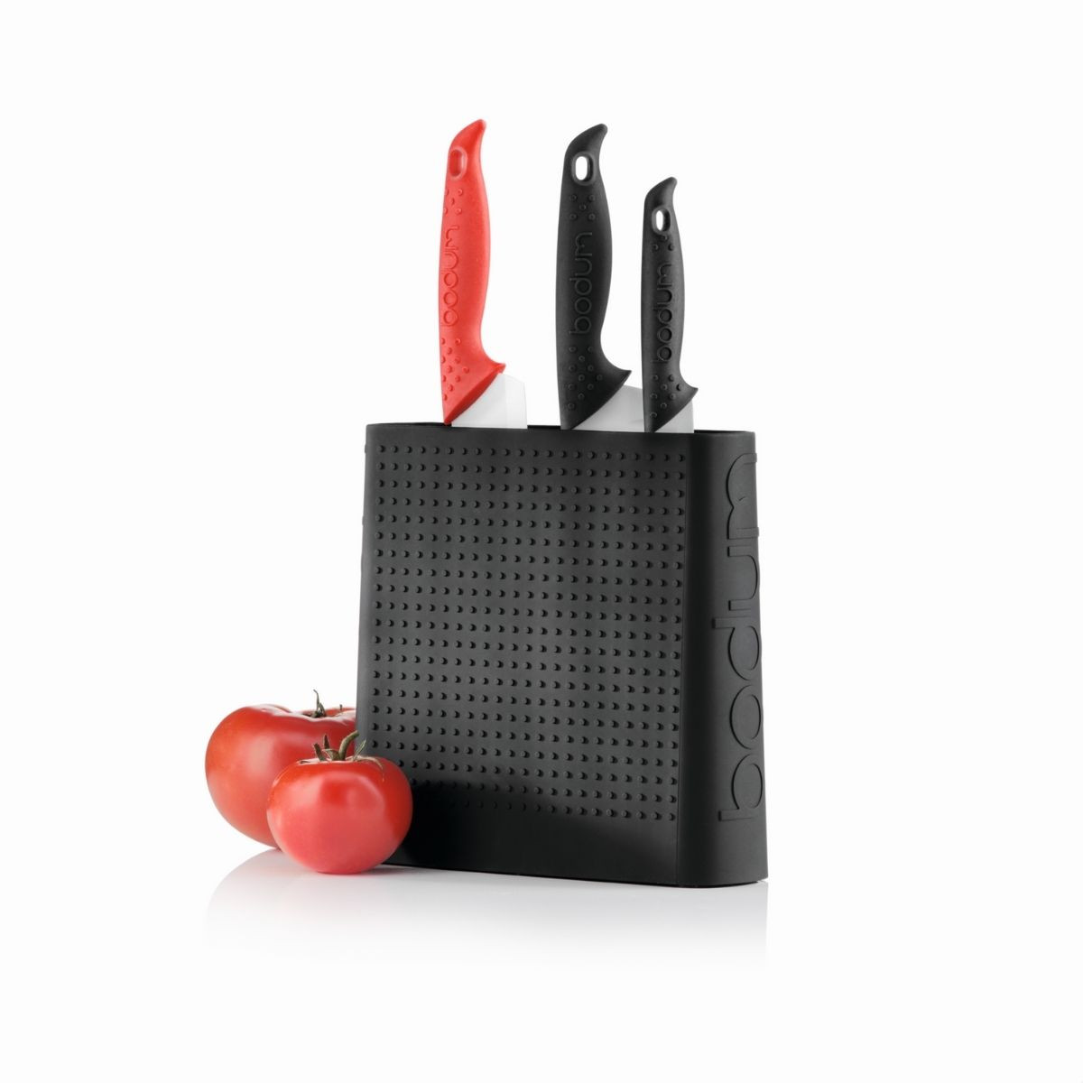ボダム　bodum　ナイフブロック Amazon.com: BODUM Plastic Rubber Bistro Knife Block and 3