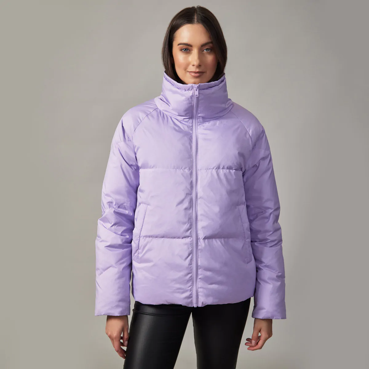 Daisy Down Short Box Jacket - Lilac | Meadows & Byrne