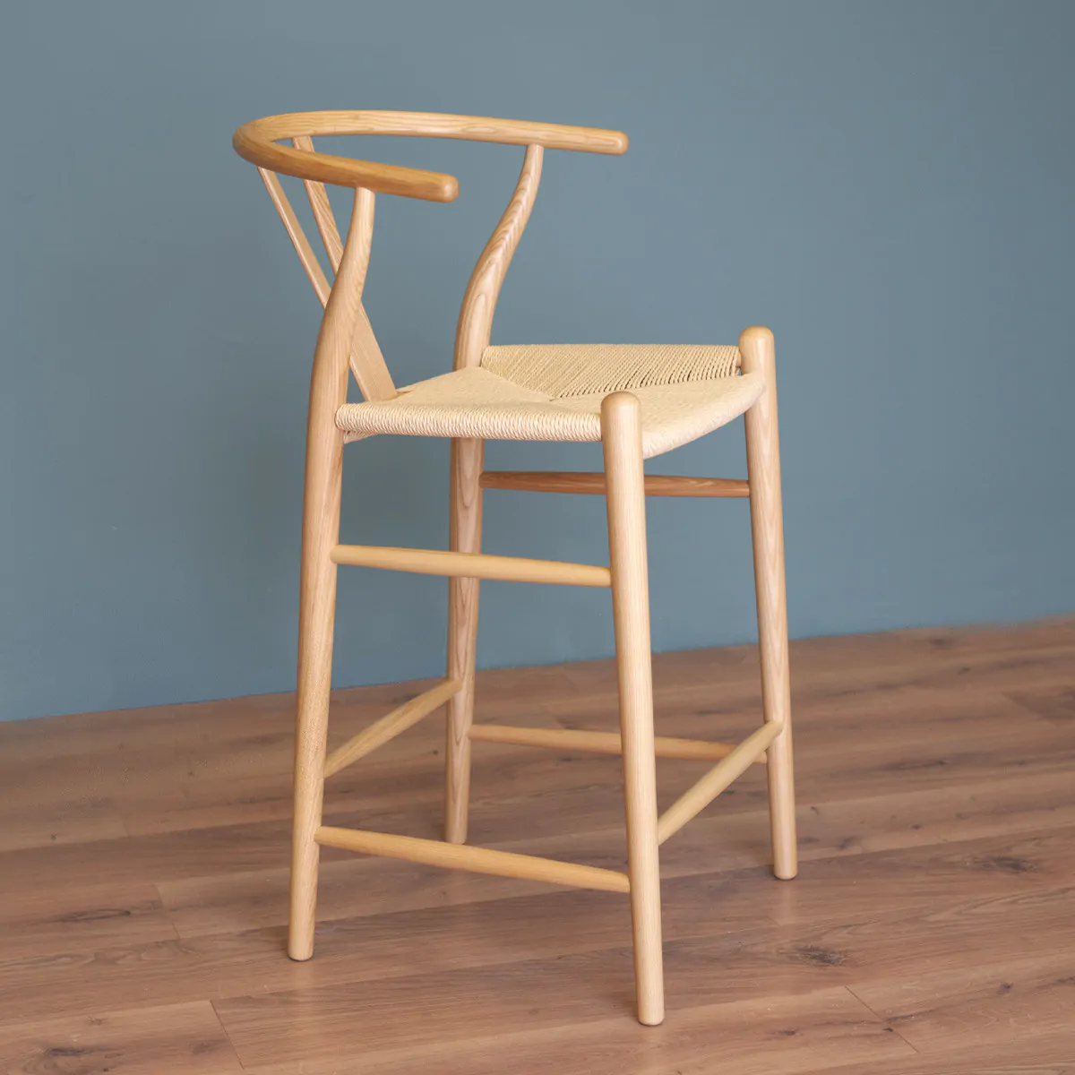 Wishbone Ash Rattan Counter Stool Meadows Byrne