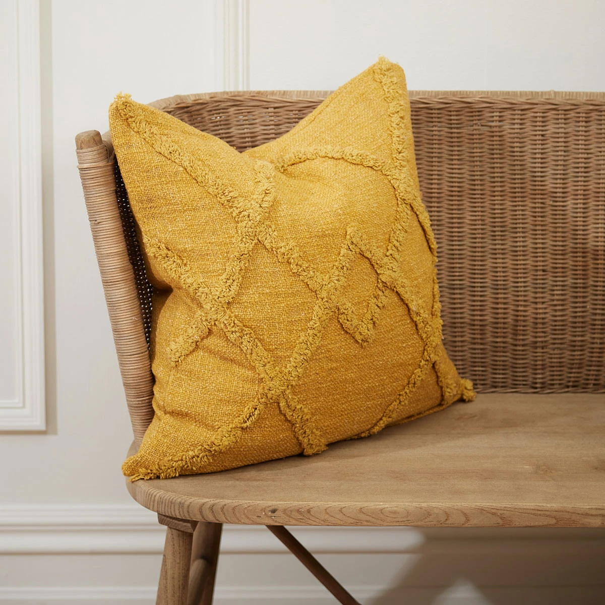 Mustard Cushion │ Meadows Byrne