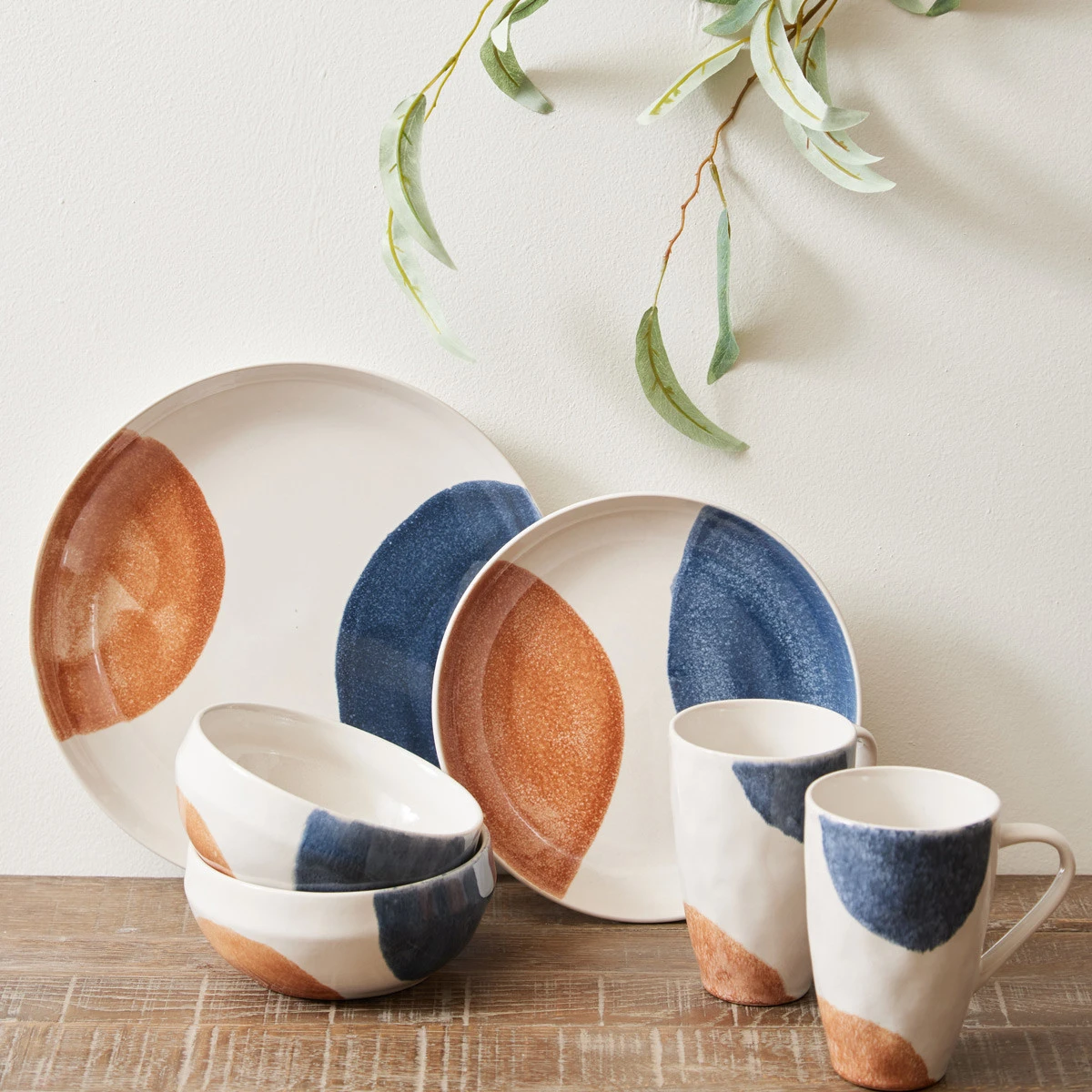 Melfi Dinnerware Collection Rust Meadows Byrne