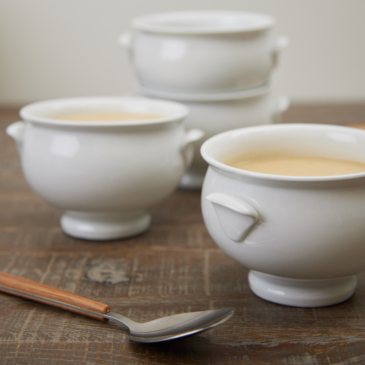 Lions Head Soup Bowl Set of 4 Meadows and Byrne