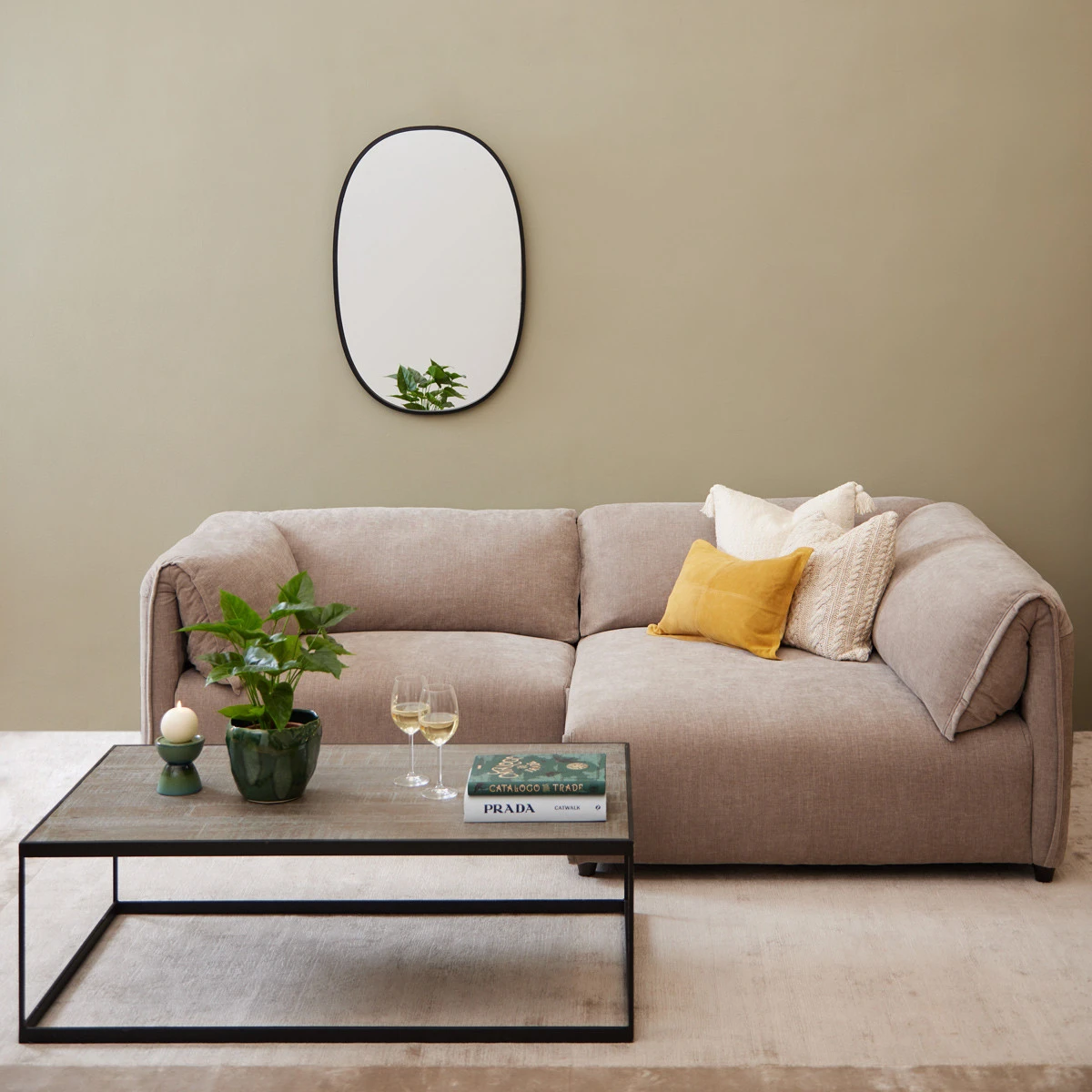 Bronte Seater Chaise Corner Sofa Meadows Byrne