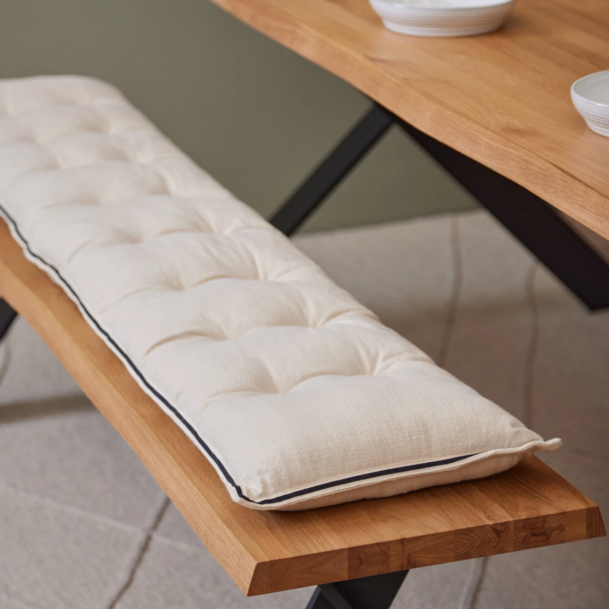 Indoor Bench Wool Bench Cushion 56