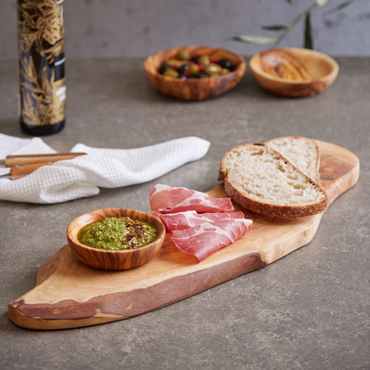 Olive Wood Serving Platter Meadows Byrne