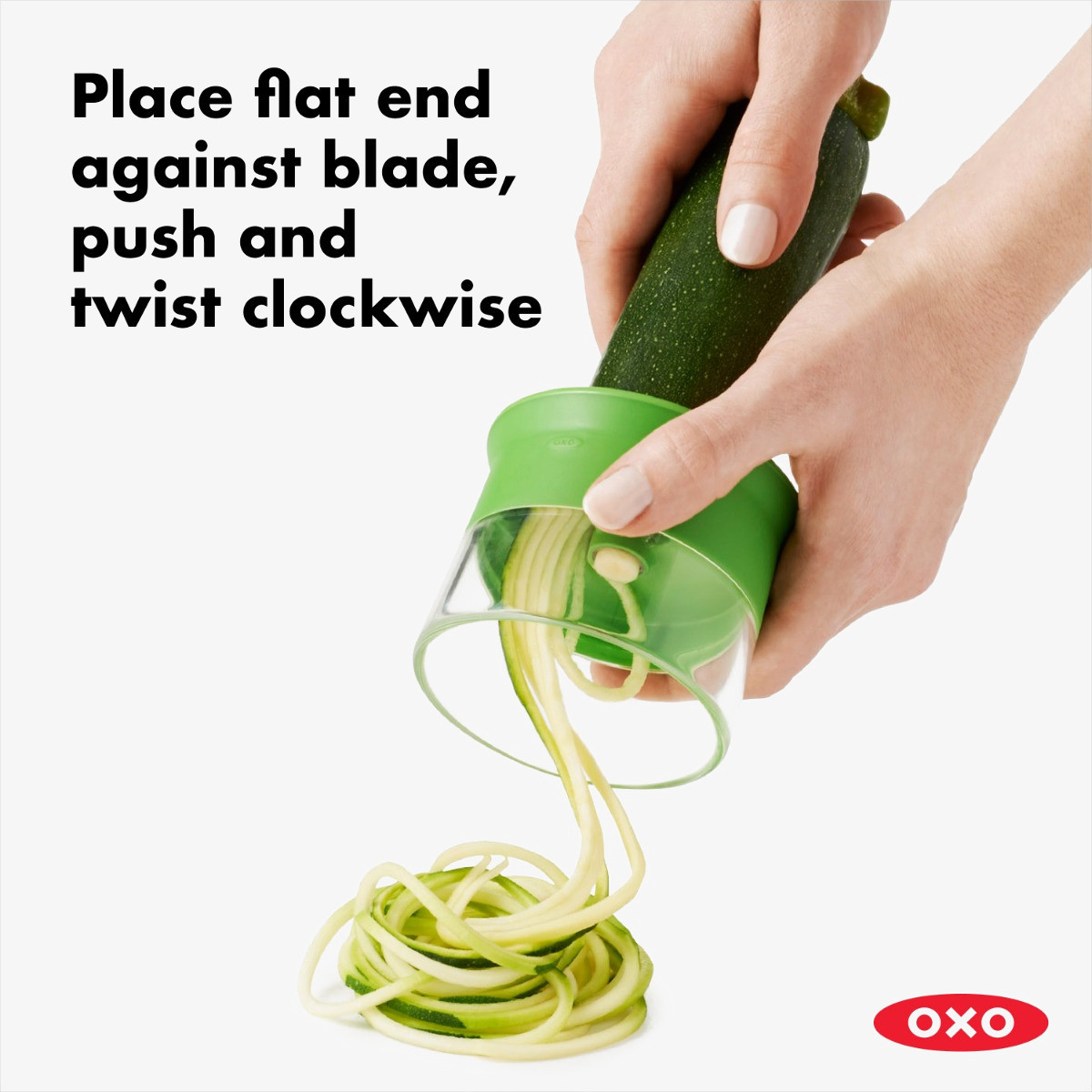 OXO Good Grips Handheld Spiralizer, Green, 59 OFF