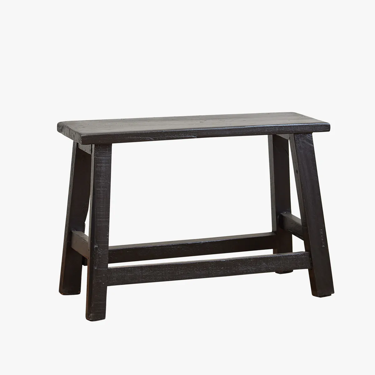 Recycled Wood Farm Bench Black Meadows Byrne