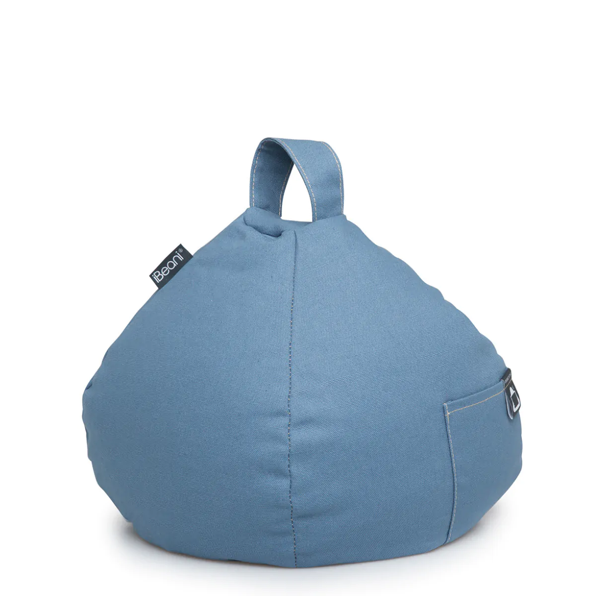 Blue Denim Tablet Bean Bag Stand | Meadows and Byrne
