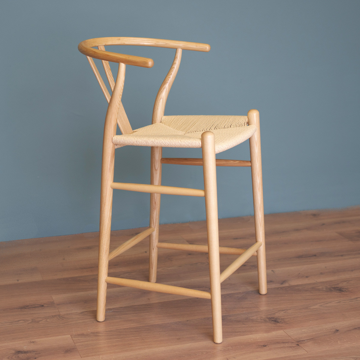 Wishbone Ash Rattan Counter Stool Meadows Byrne