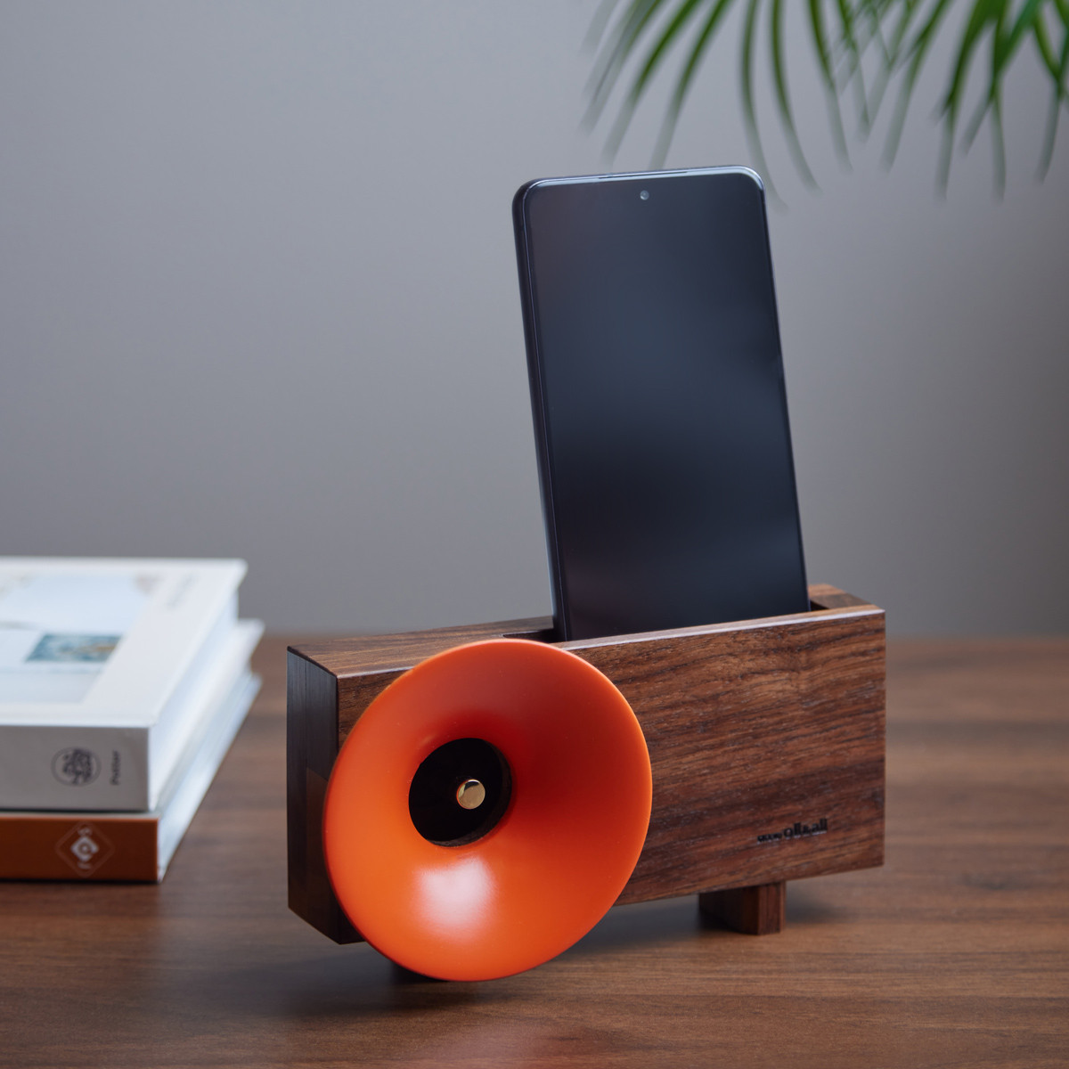 Wooden Amplifier Orange