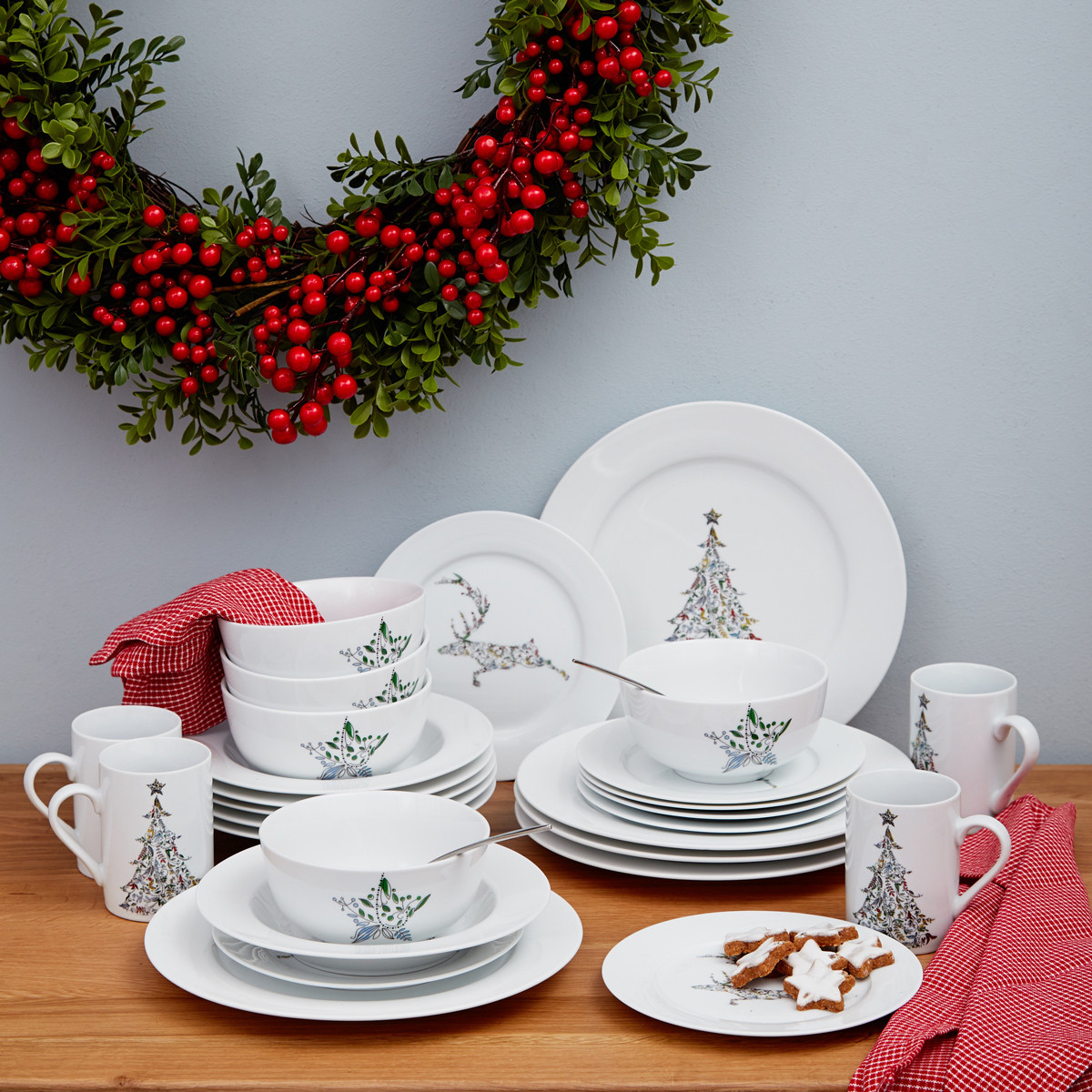 Feliz Navidad Dinnerware Set Meadows and Byrne