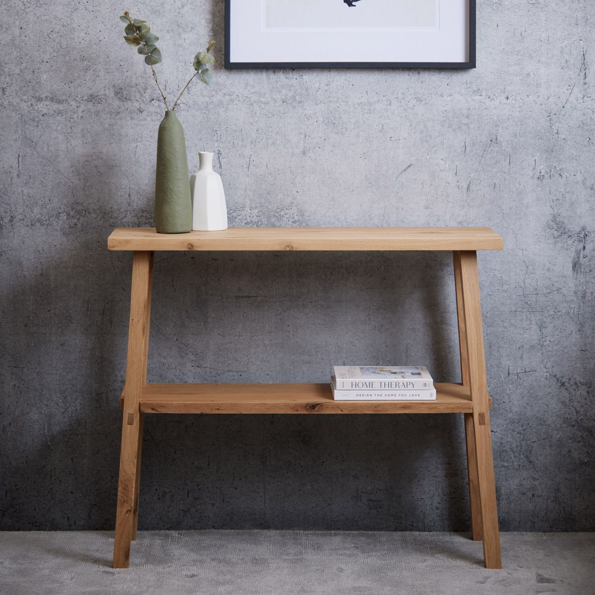 Anderson Natural Oak Console Table | Meadows & Byrne