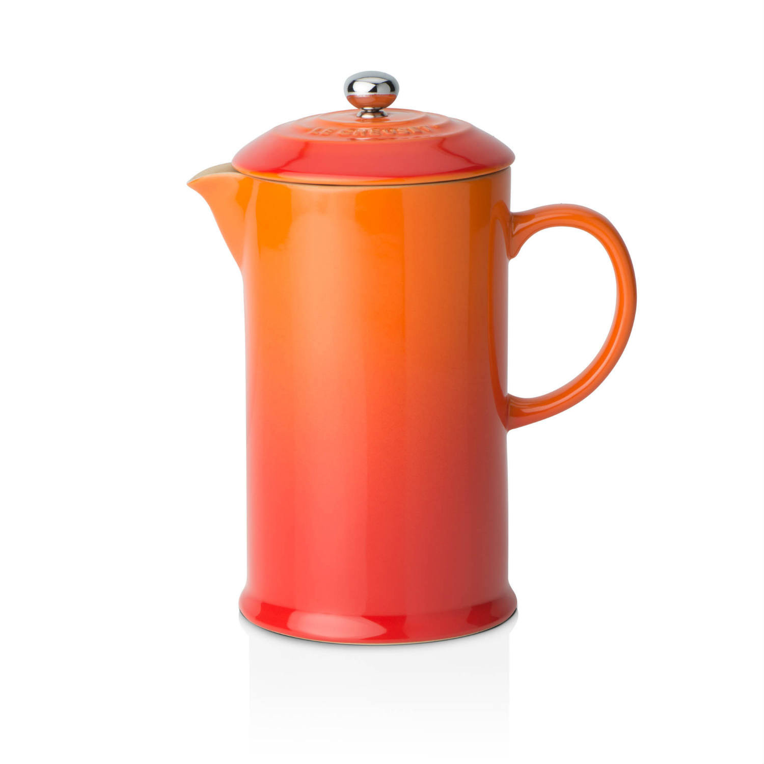 LE CREUSET ベーコンプレス Le Creuset Stoneware Coffee Pot & Press- Volcanic | Meadows & Byrne
