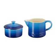 Le Creuset Milk And Sugar Set - Azure Blue | Meadows & Byrne
