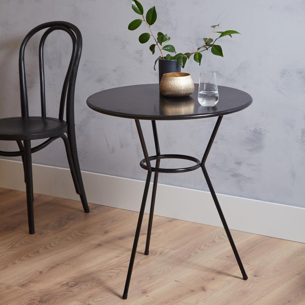 Porter Black Metal Cocktail Table | Meadows & Byrne