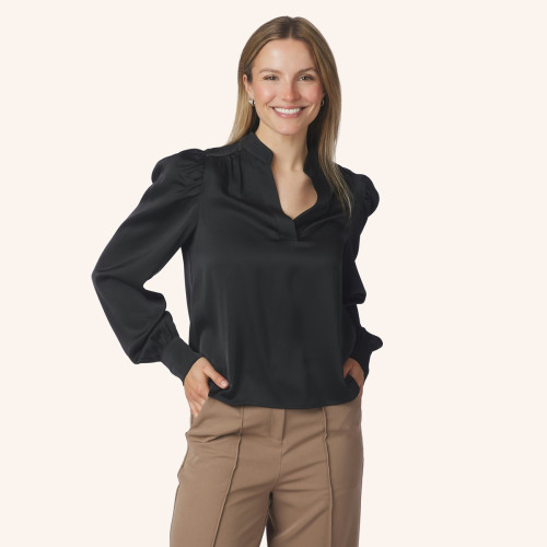 Rosslyn Satin Blouse