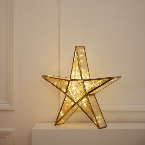 Antique Mirror Star - Small