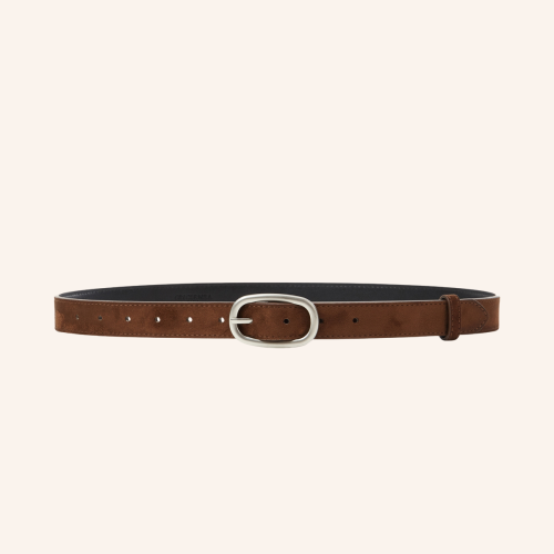 Abbey Silver Tone Belt