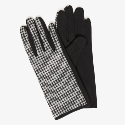 Idina Check Gloves