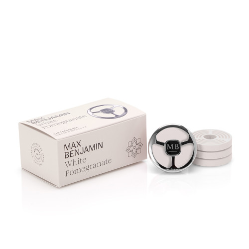 White Pomegranate Car Fragrance Gift Set